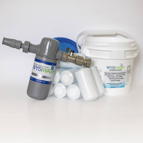 Wysiwash Sanitizer-V and 8-Pack of Jacketed Caplets